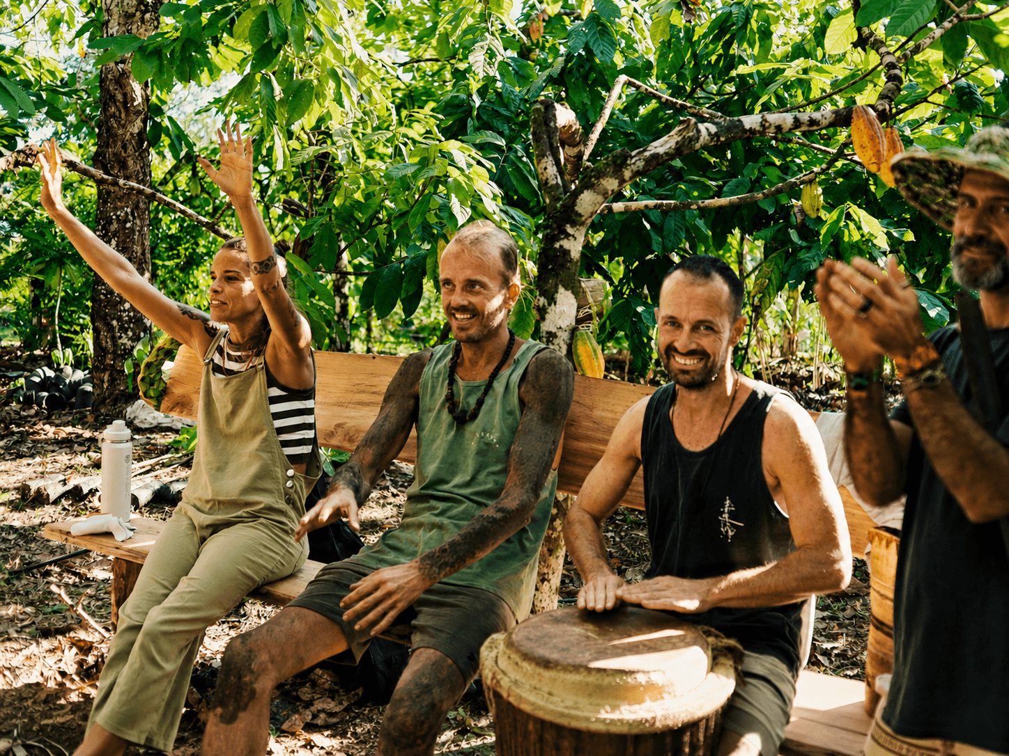 Learning together at Fazenda ALUME